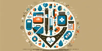 Illustration of Diabetes care
