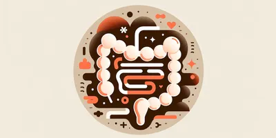 Illustration of Intestinal health