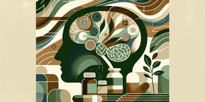 Illustration of anti-alzheimer's