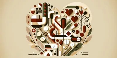 Illustration of cholesterol reduction