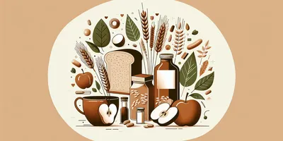 Illustration of fiber-rich