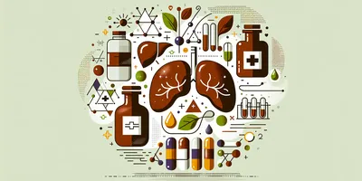 Illustration of hepatoprotective