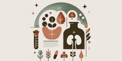 Illustration of nephroprotective