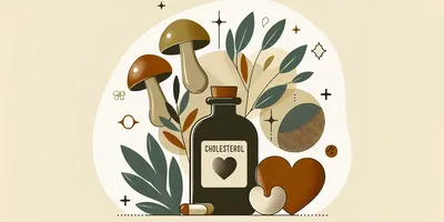 Illustration of cholesterol